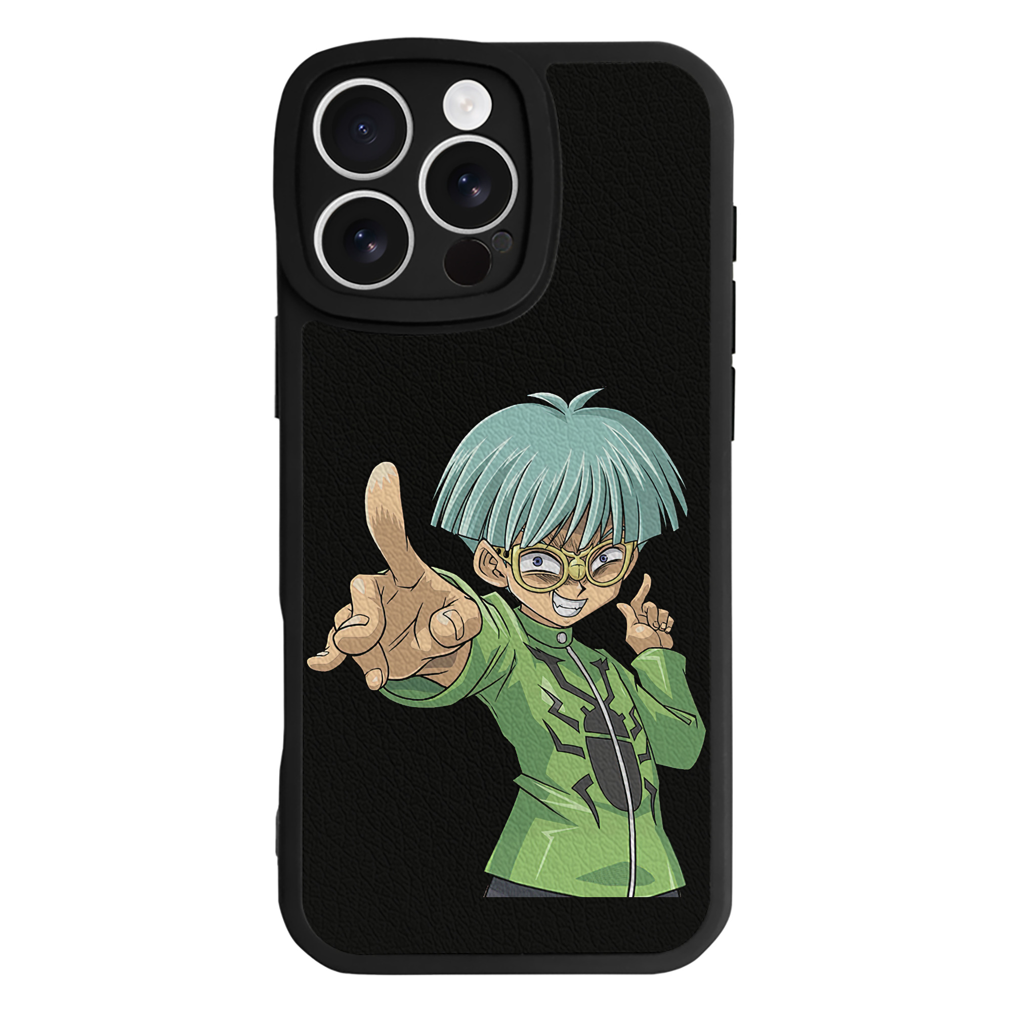 遊☆戯☆王 Yu-Gi-Oh! 【iPhone 16シリーズ対応】シリコンスマホケース（レザー調） 材質：シリコン